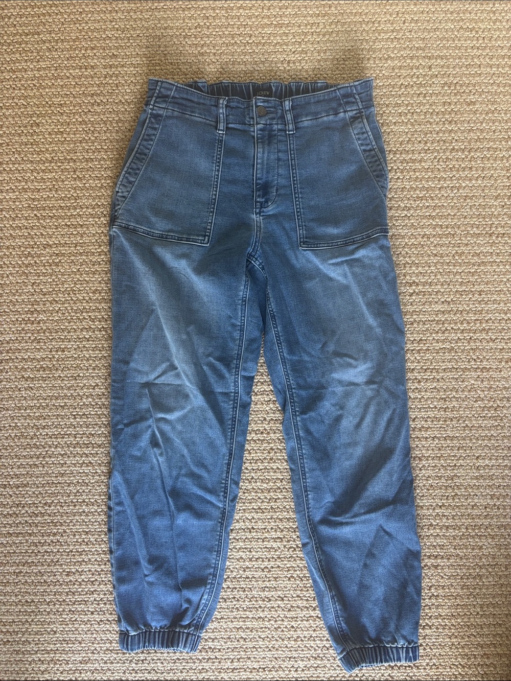 J. Crew Blue Straight-Leg Women’s Jeans